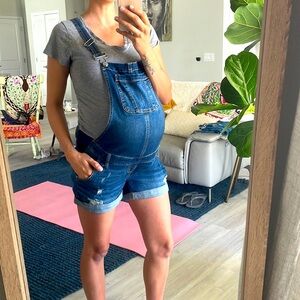 Maternity Short Coveralls